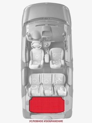 ЭВА коврики «Queen Lux» багажник для Ford Zephyr